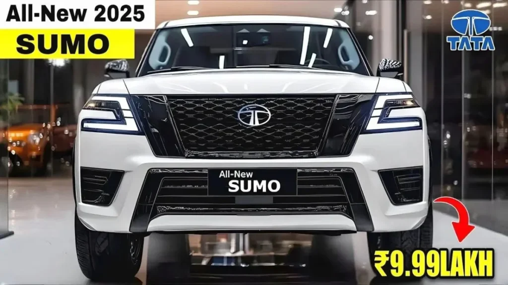 Tata Sumo 2025: 45 KM/L Mileage, New 7-Seater Design & Advanced Safety Revealed