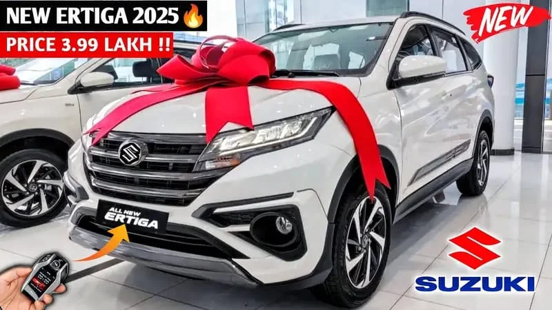 Maruti Suzuki Ertiga 2025 : 7-Seater MPV, 1.5L Petrol Engine & 6 Airbags Safety at Just ₹2.24 Lakh!